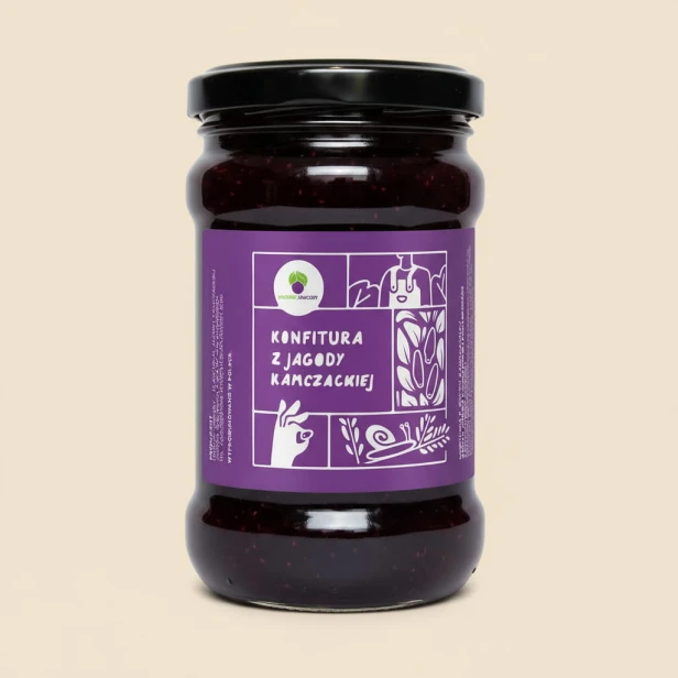 Konfitura z jagody kamczackiej 320 ml w słoiku